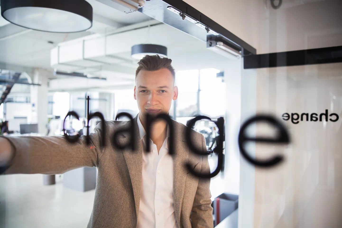 Change'i asutaja Kristjan Kangro.