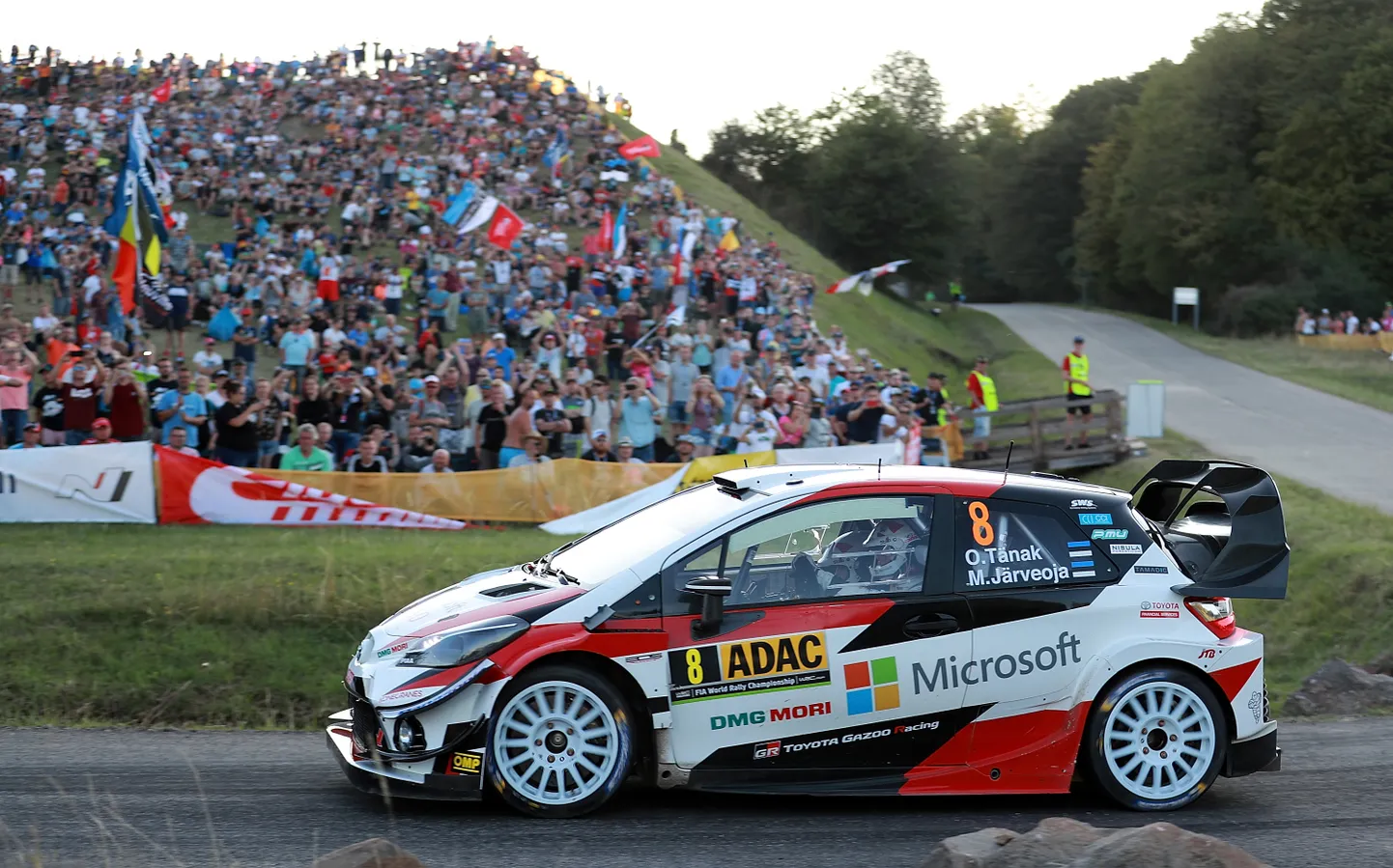 Ott Tänak 2019. aasta Saksamaa rallil.