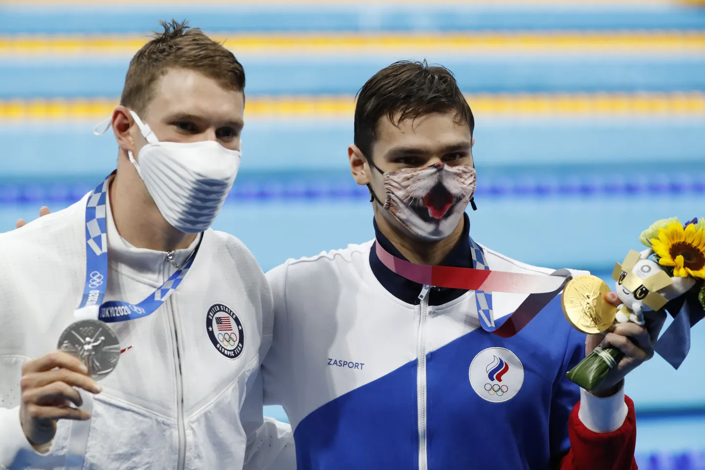 Ryan Murphy (vasakul) koos Jevgeni Rõbloviga.