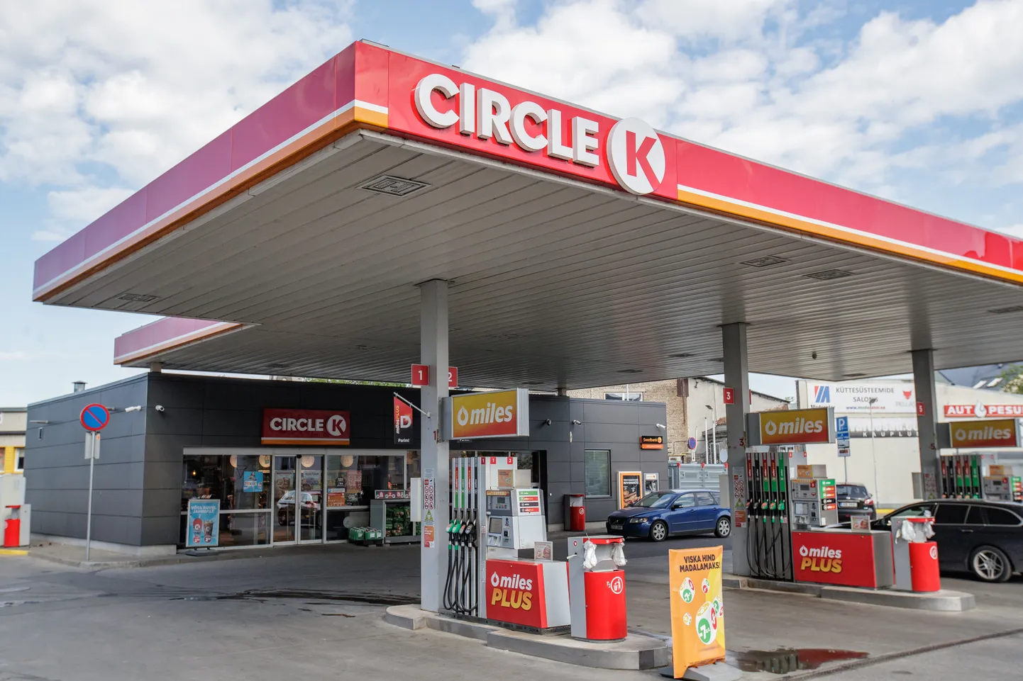 Заправочная станция Circle K в Таллинне. Фото иллюстративное.