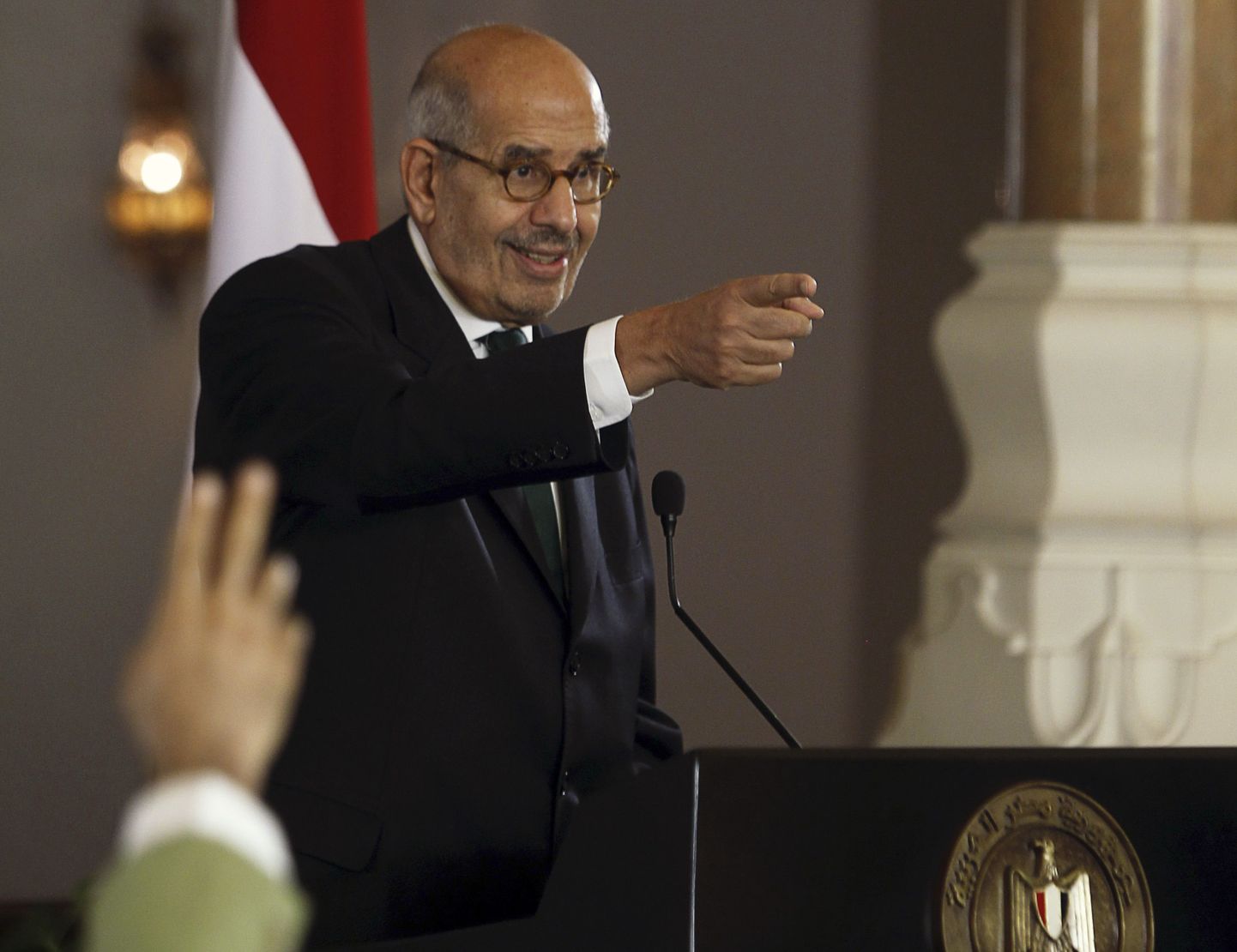 Egiptuse asepresident Mohamed ElBaradei.