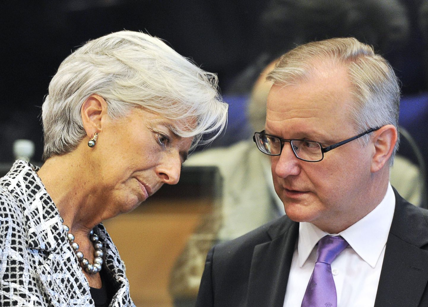 Christine Lagarde ja Olli Rehn