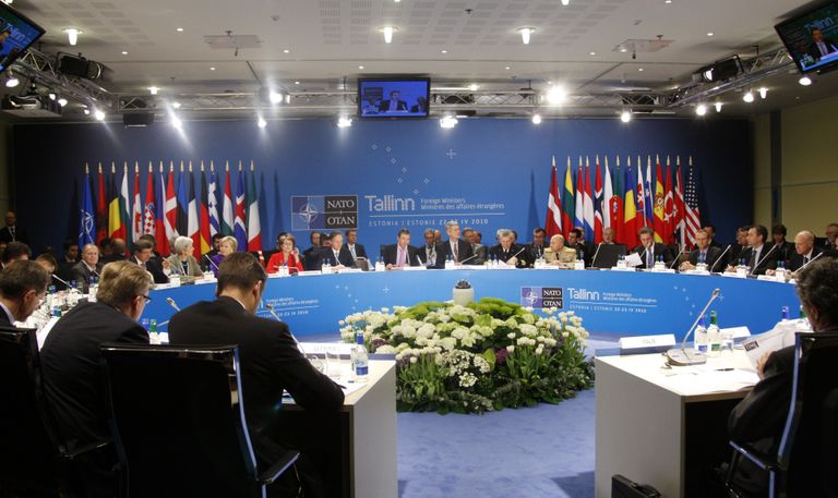 Встреча министров иностранных дел стран-членов НАТО.