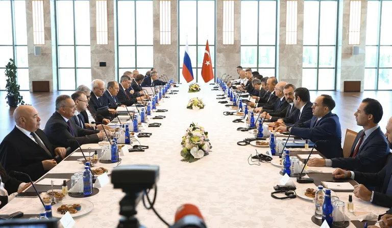 Vene ja Türgi delegatsiooni kohtumine 8. juunil Ankaras.