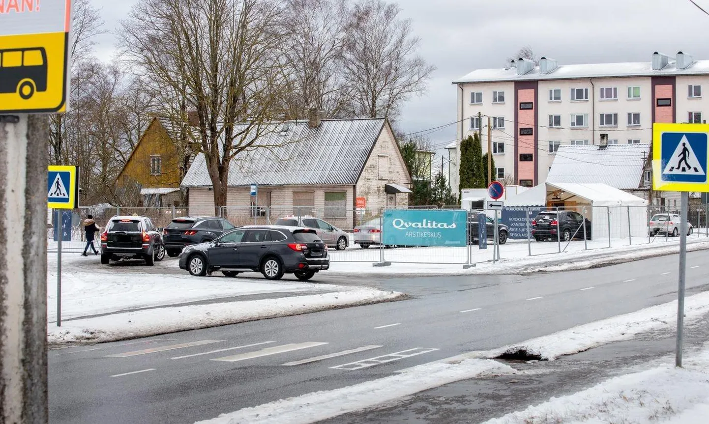 Koroonatesti saatekirjade hulk on Pärnus suurenenud.