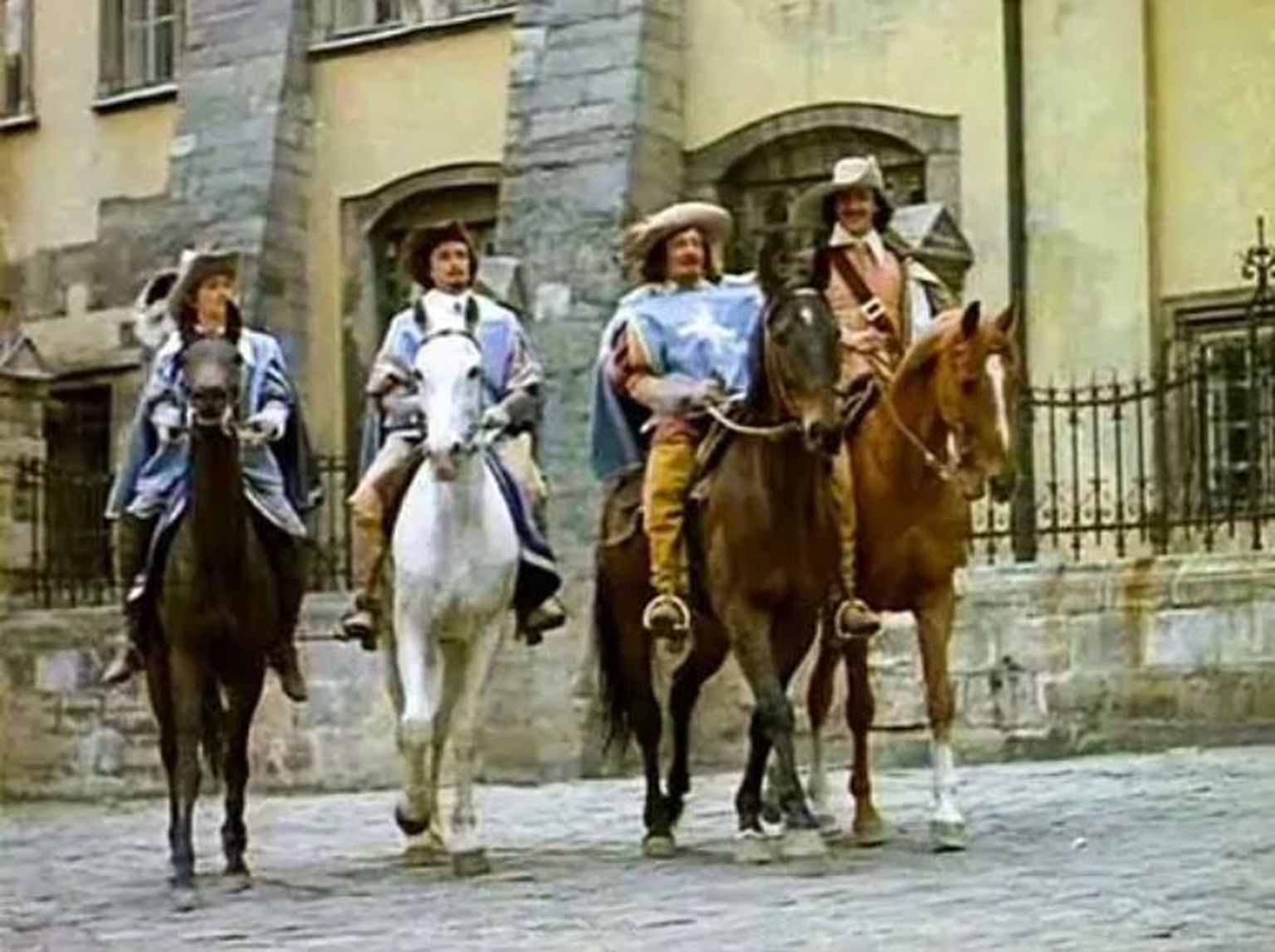 Кадр из фильма «Д’Артаньян и три мушкетера».
