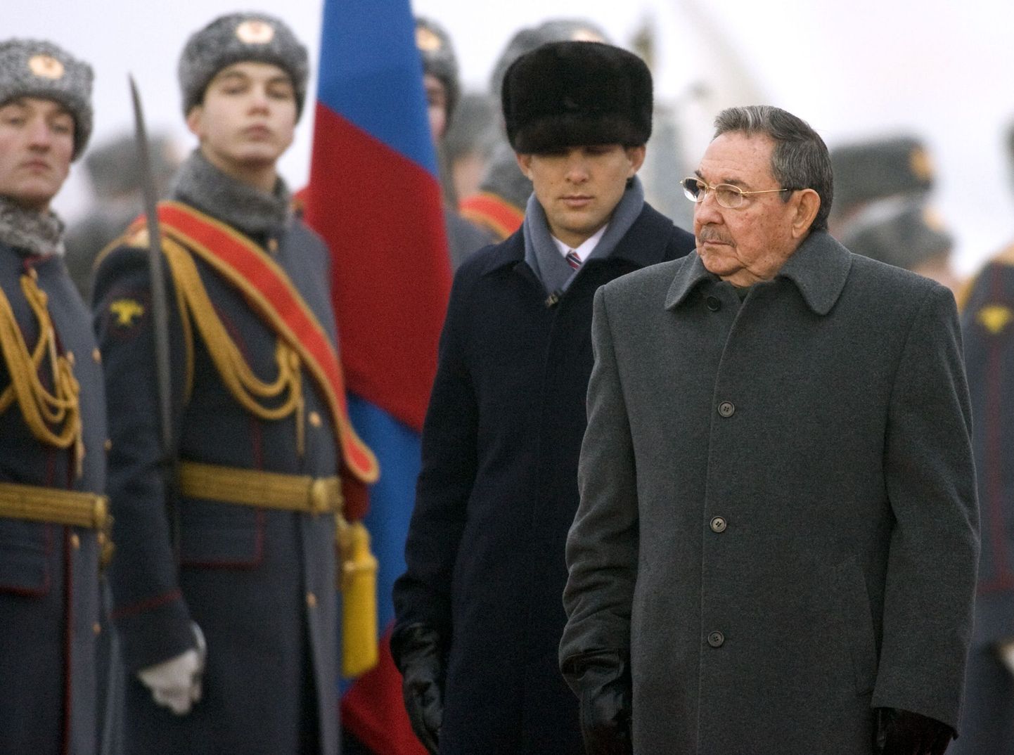 Kuuba liider Raúl Castro saabus visiidile Moskvasse.