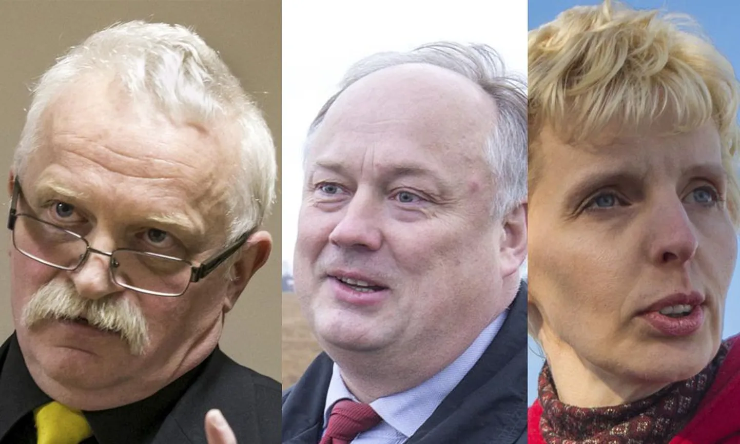 Jüri Hansen, Tõnu Aavasalu ja Aino Viinapuu