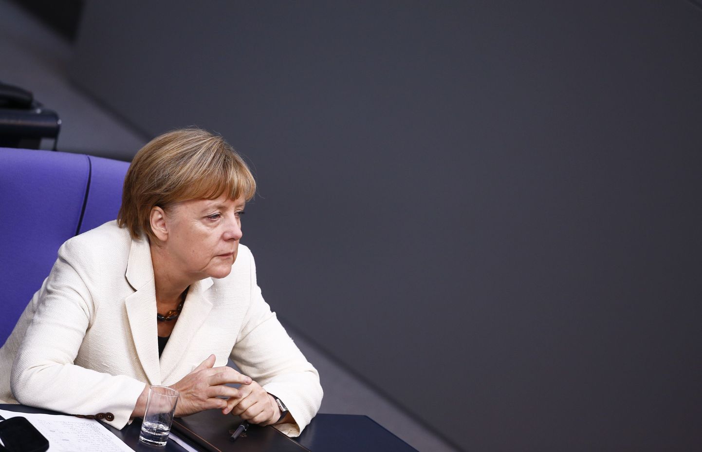Kantsler Angela Merkeli (fotol) juhitav Saksamaa on erinevalt Soomest muutnud suhtumist Venemaasse, kinnitas Soome välispoliitikaekspert Sinikukka Saari.