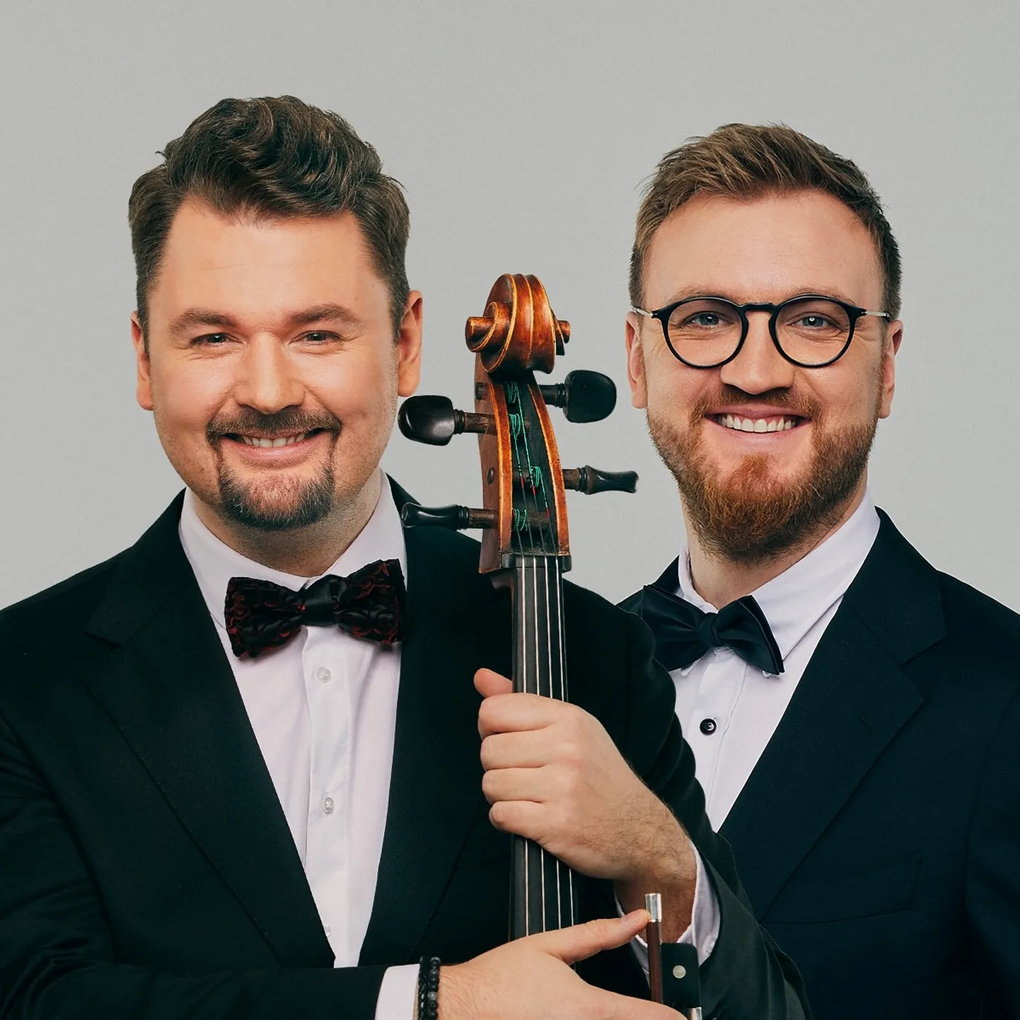 Čellists Valters Pūce  un Pianists Dainis Tenis.