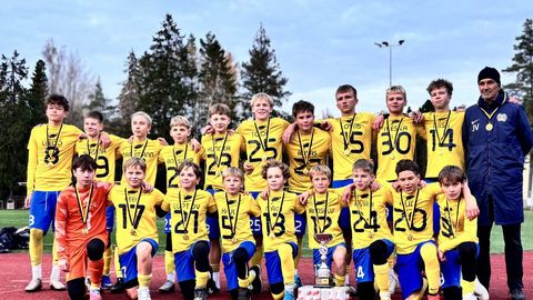 FC Kuressaare noored triumfeerisid Saku Cupil