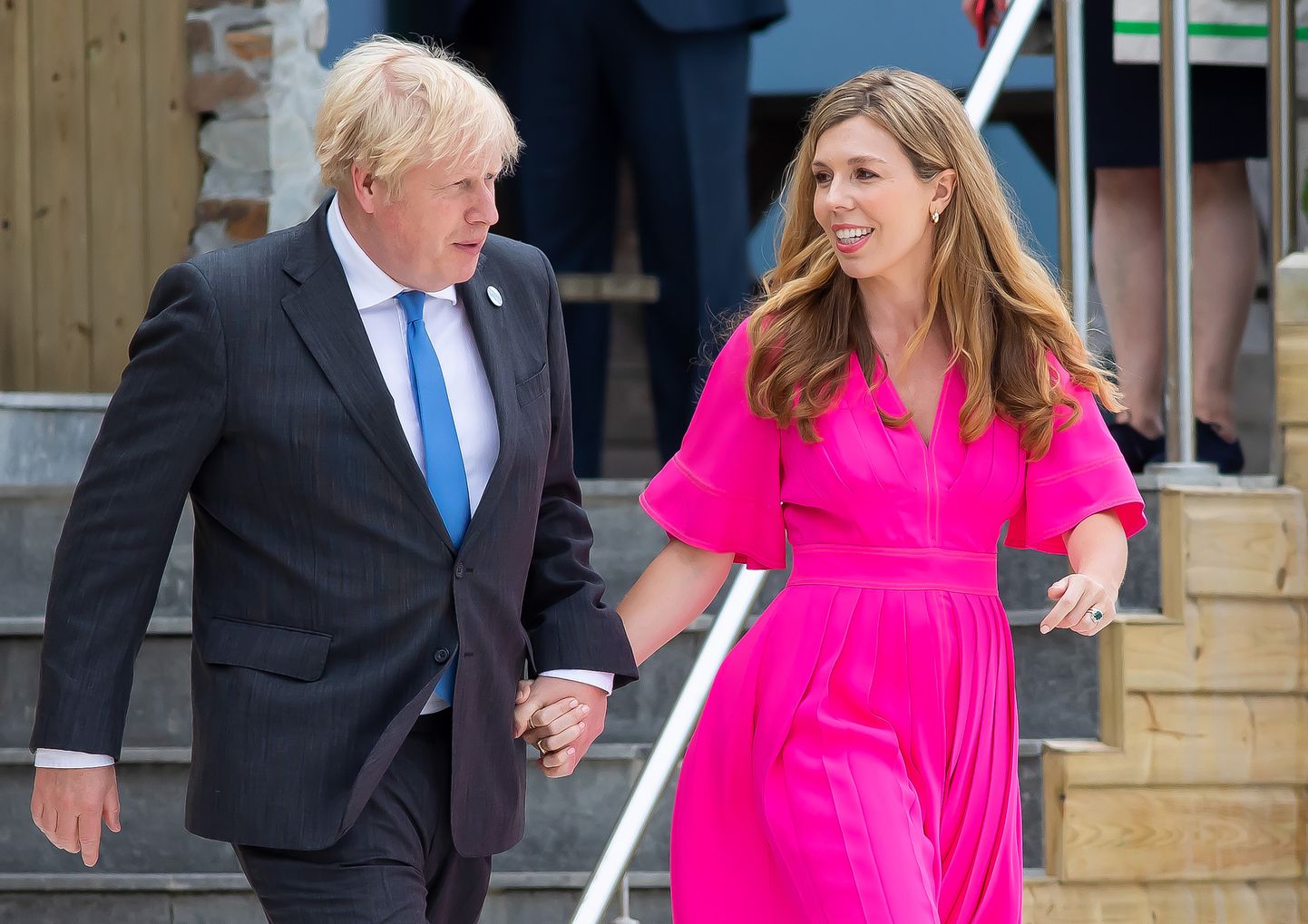 Boris Johnson abikaasa Carriega.