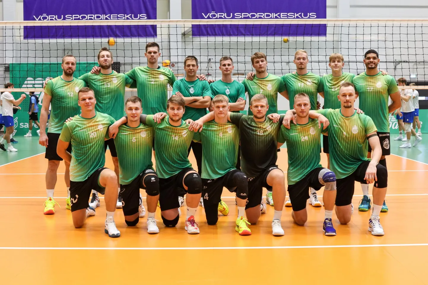 Barrus Võru VK mängijad.
