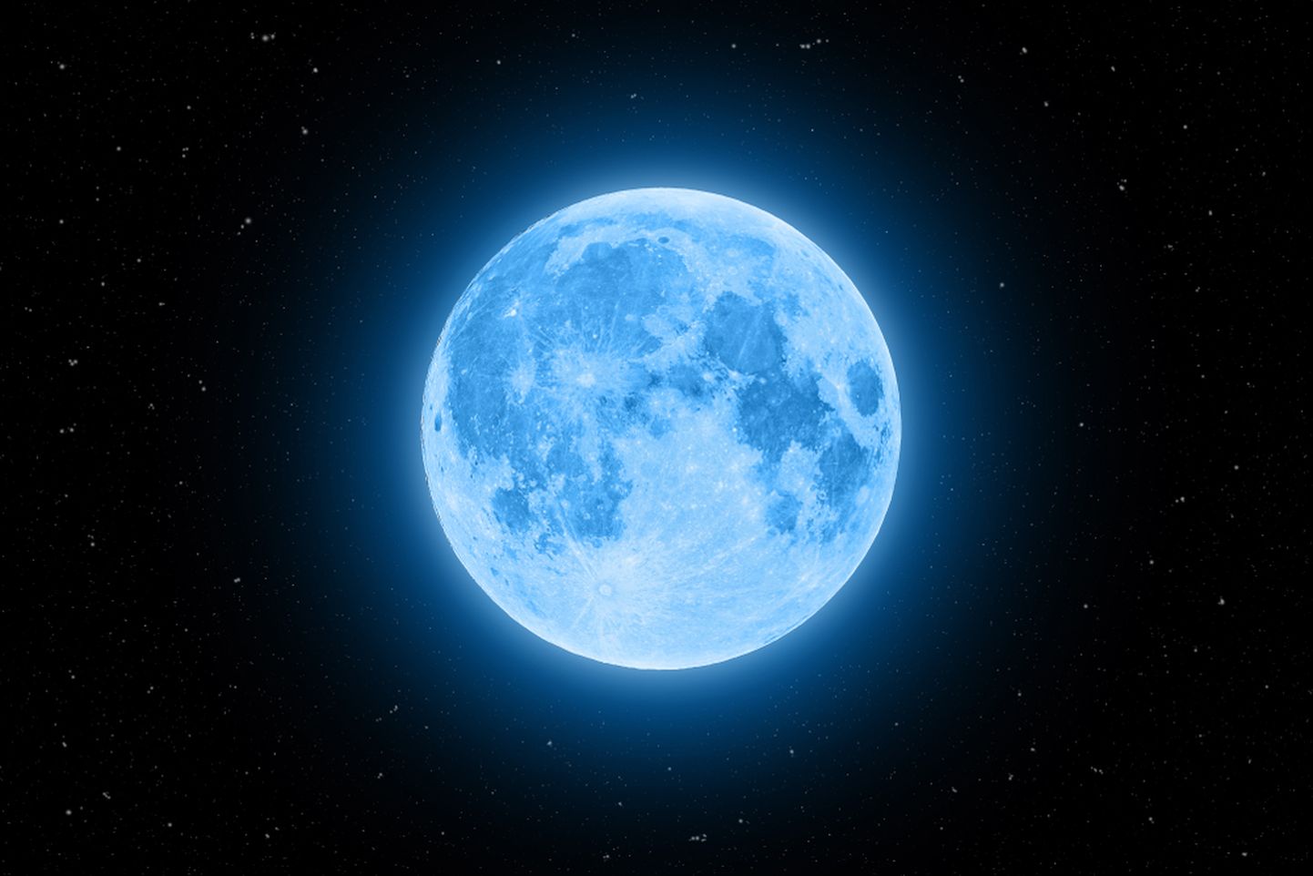 Голубая луна.