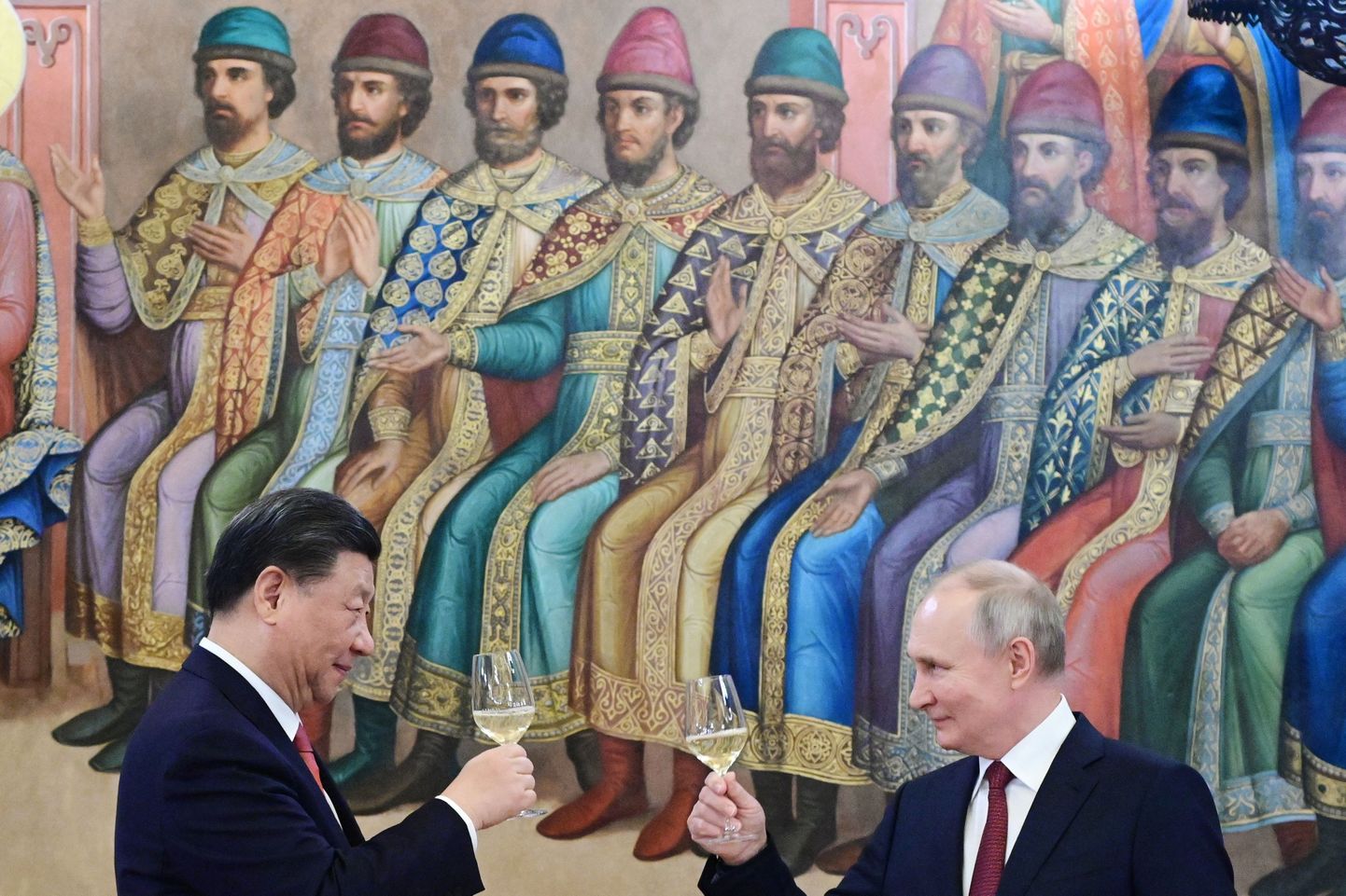 President Vladimir Putini ja Hiina president Xi Jinpingi kohtumine Moskvas 21. märtsil 2023.