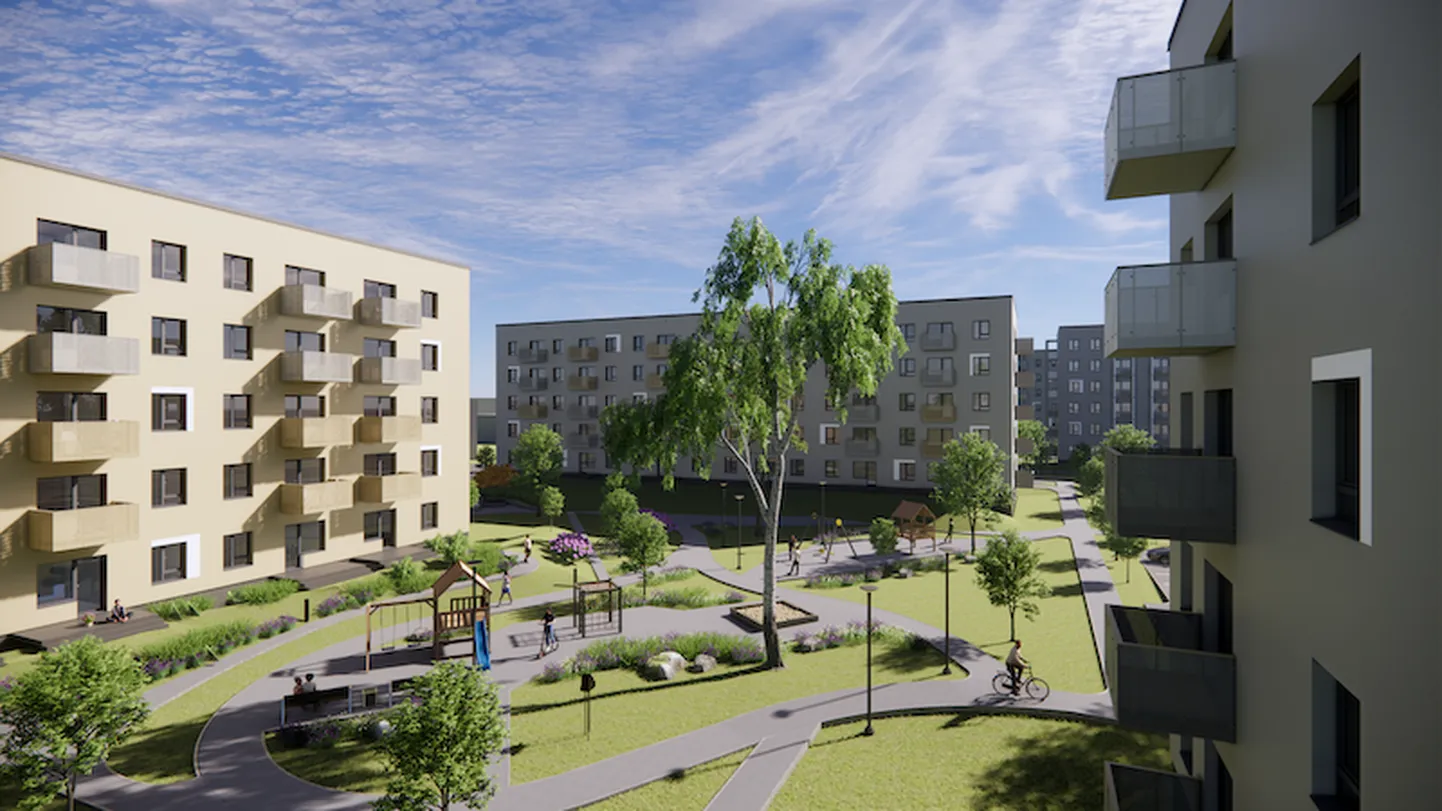 В Дрейлини построят новый жилой комплекс на 15 домов