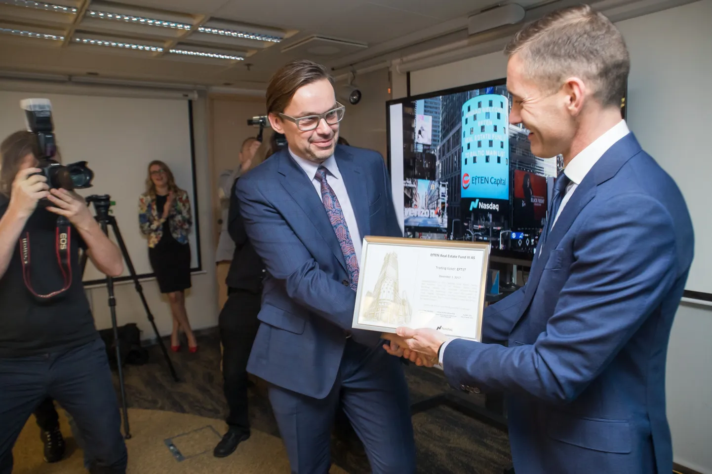 Tallinna Börs alustas EfTEN Capitali aktsiaga kauplemist.