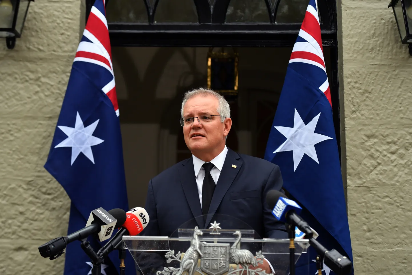 Austrālijas premjerministrs Skots Morisons.