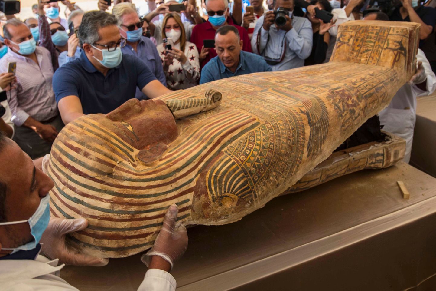 Saqqarast leitud sarkofaag.