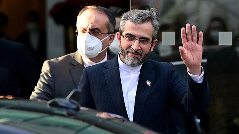 Глава иранской делегации Али Багери Кани.