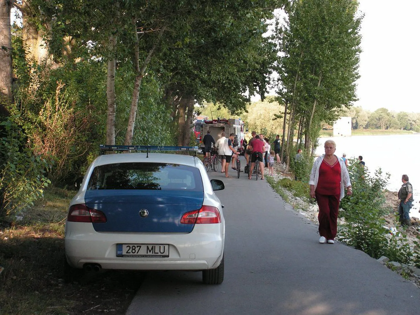 Tulekahju Pärnu vanas masinatehases.