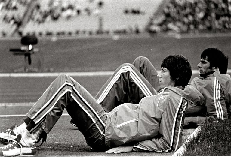 Jaak Uudmäe ja Viktor Sanejev Moskva olümpiamängudel (1980).