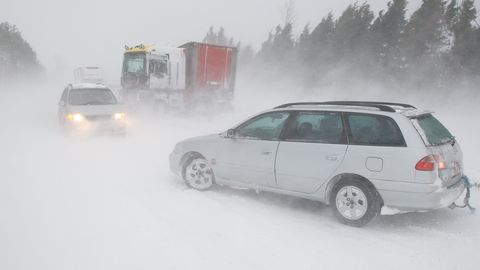 Надвигаются метель и снегопад: синоптики дали по всей Эстонии предупреждение второй степени
