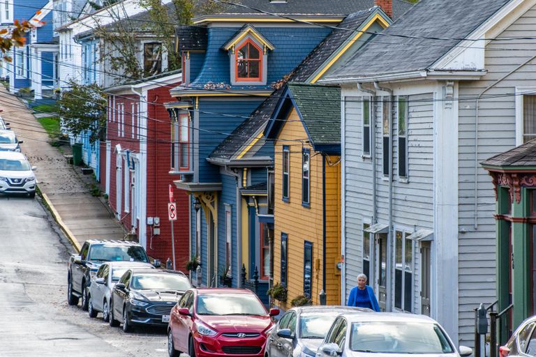 Nova Scotia värvikirevad majad.