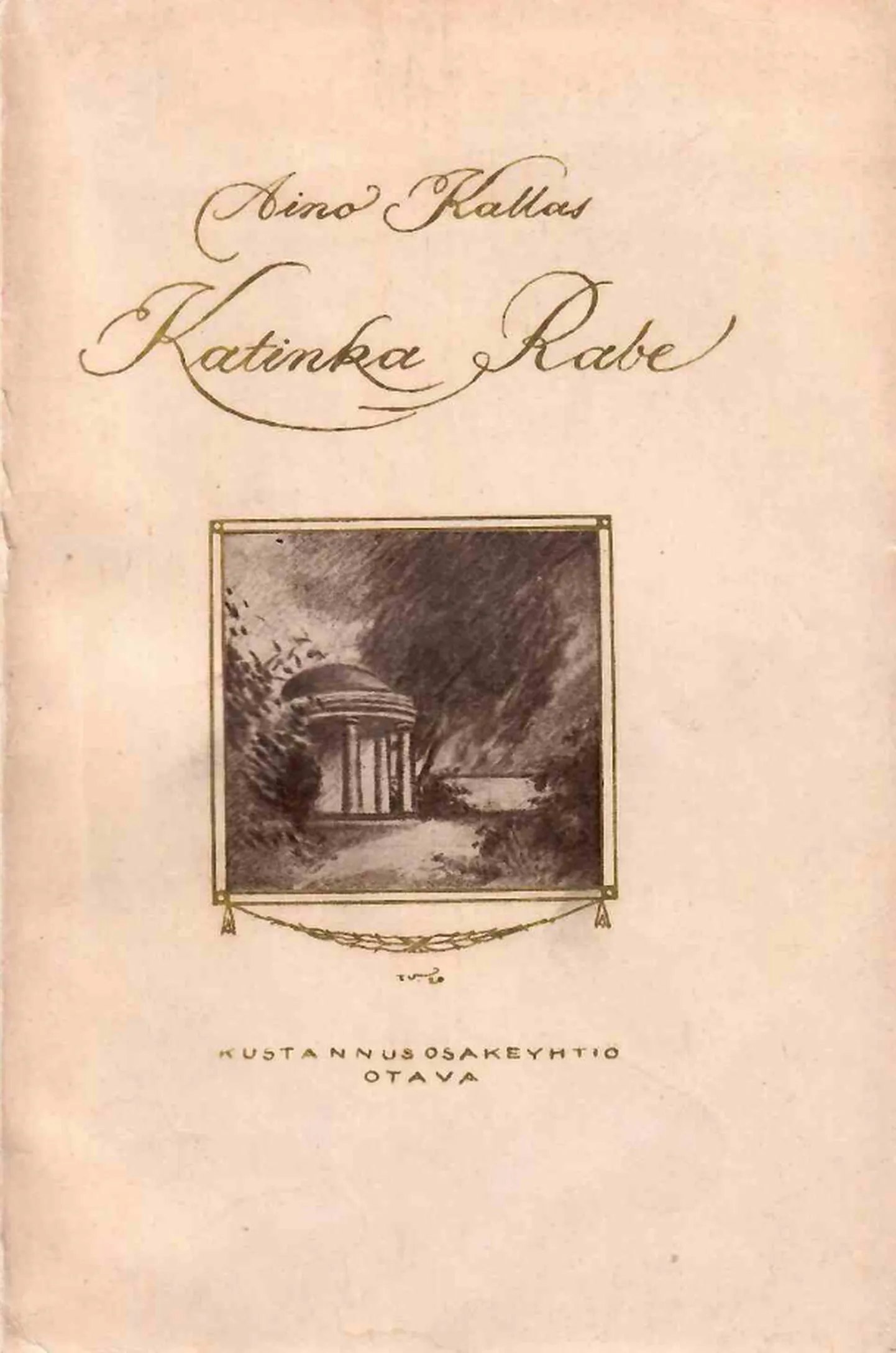 Aino Kallas «Katinka Rabe» (1920)