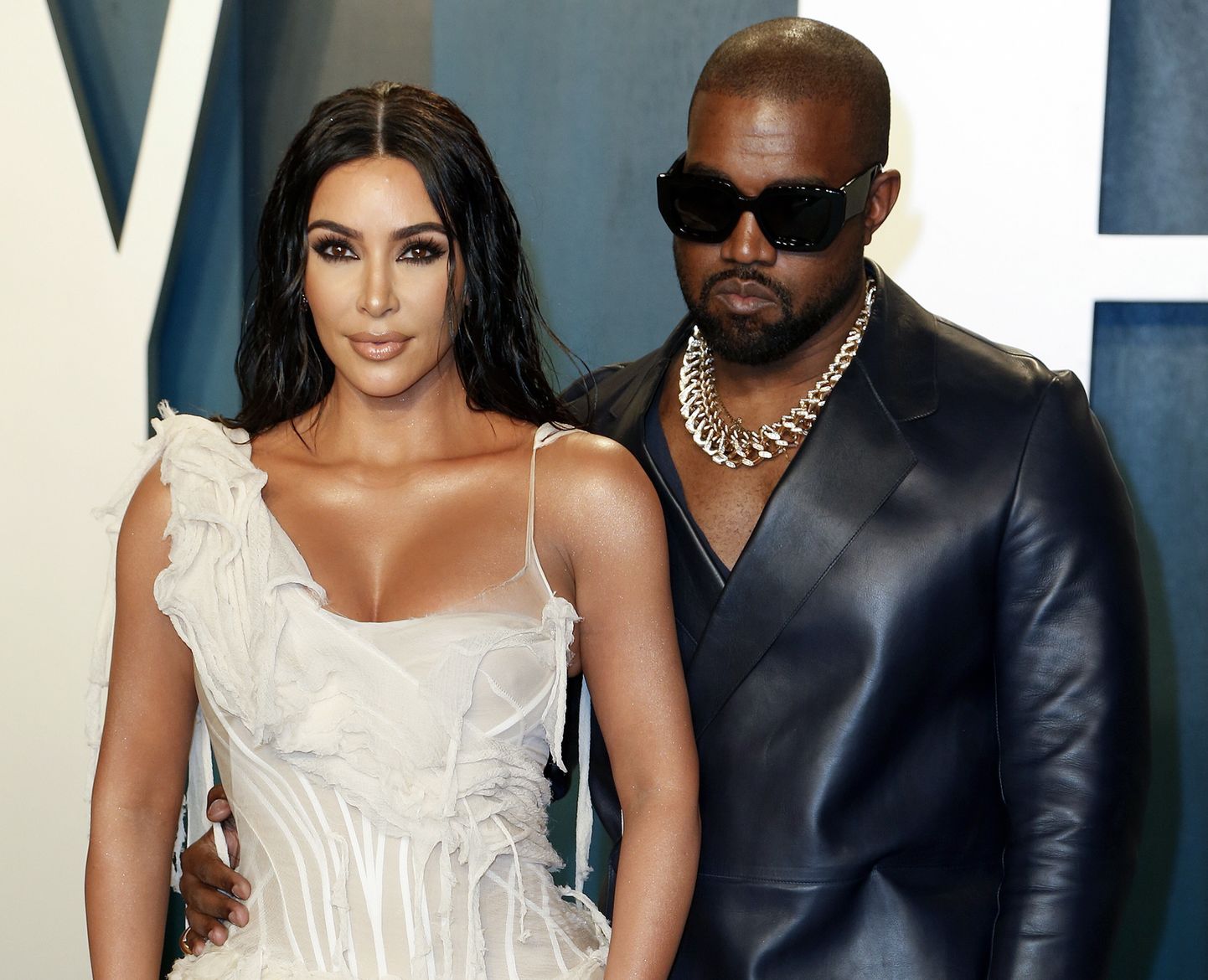 Kim Kardashian ja Kanye West 2020. aastal.