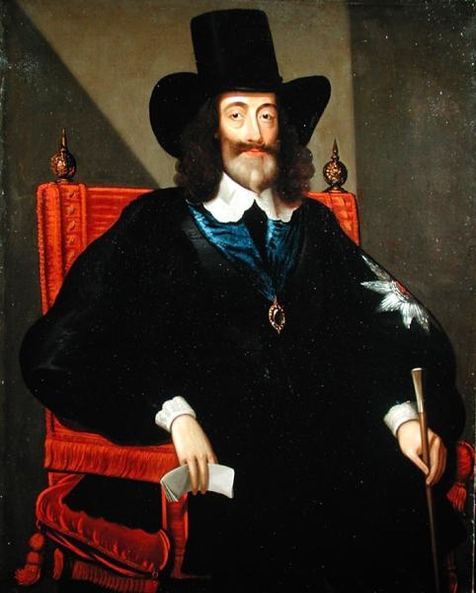 Kohtuprotsessi ajal lasi Charles I oma juustel ja habemel protesti märgiks pikaks kasvada