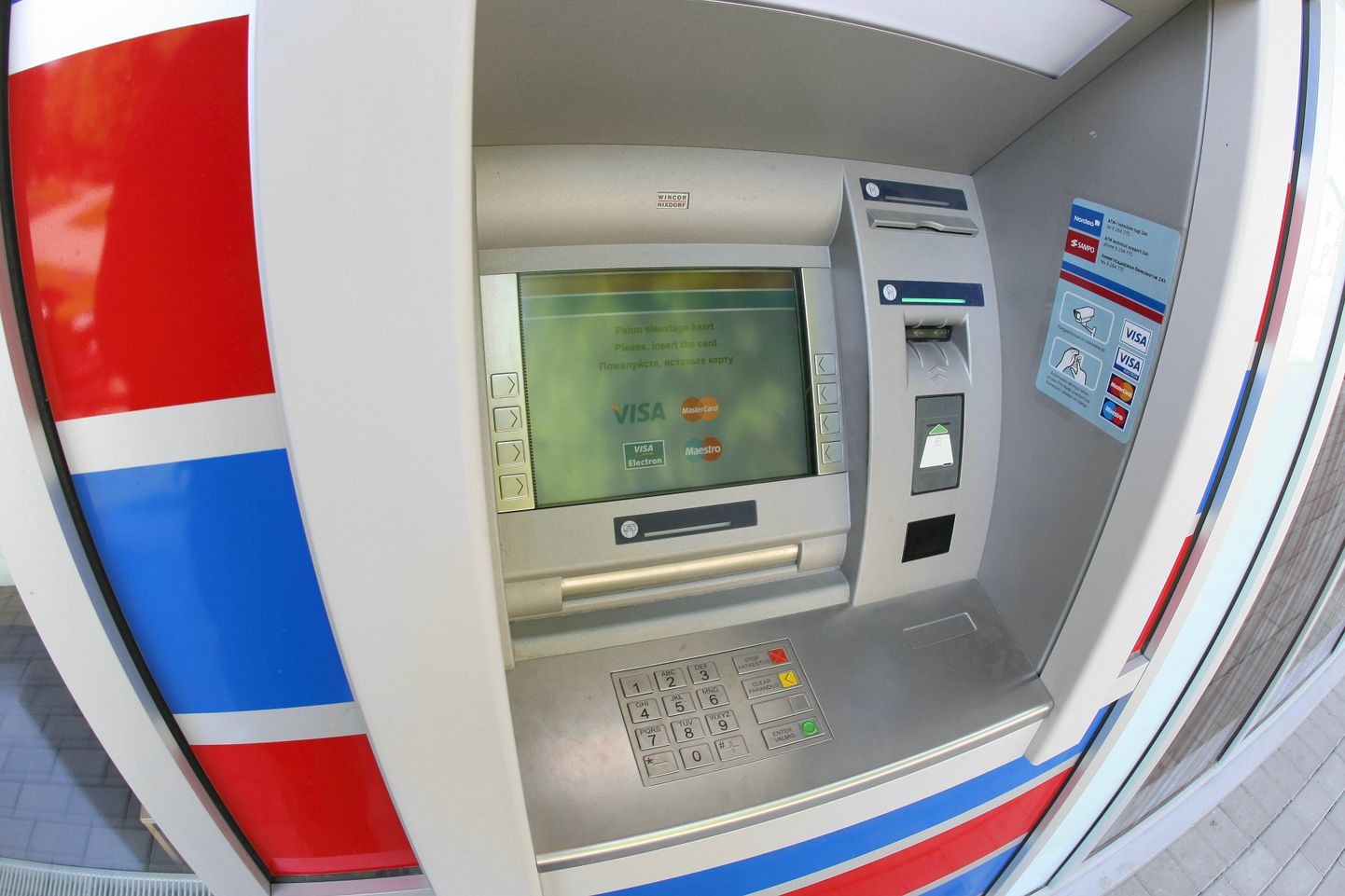 Sampo ja Nordea panevad kõigile välistele rahaautomaatidele kopeerimiskaitse.