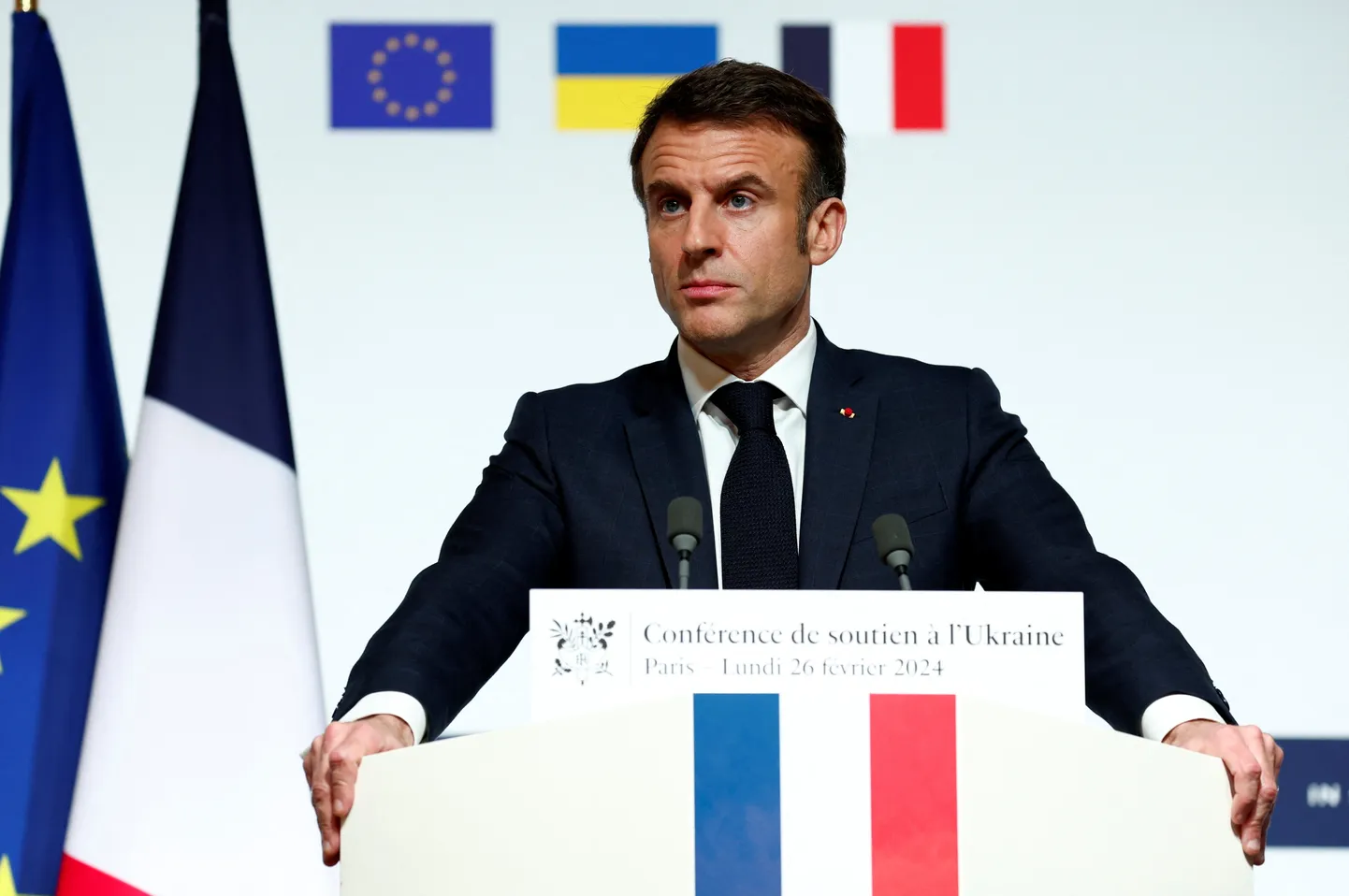 Президент Франции Эмманюэль Макрон.
