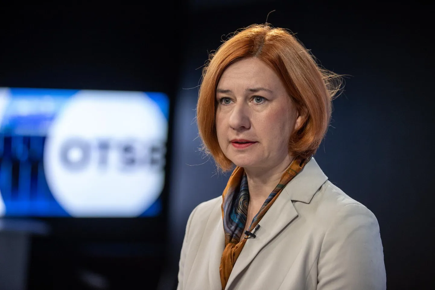 19.04.2022, Tallinn Otse Postimehest: Lavly Perling. Saatejuht Ulla Länts. Foto Tairo Lutter, Postimees FOTO: Tairo Lutter