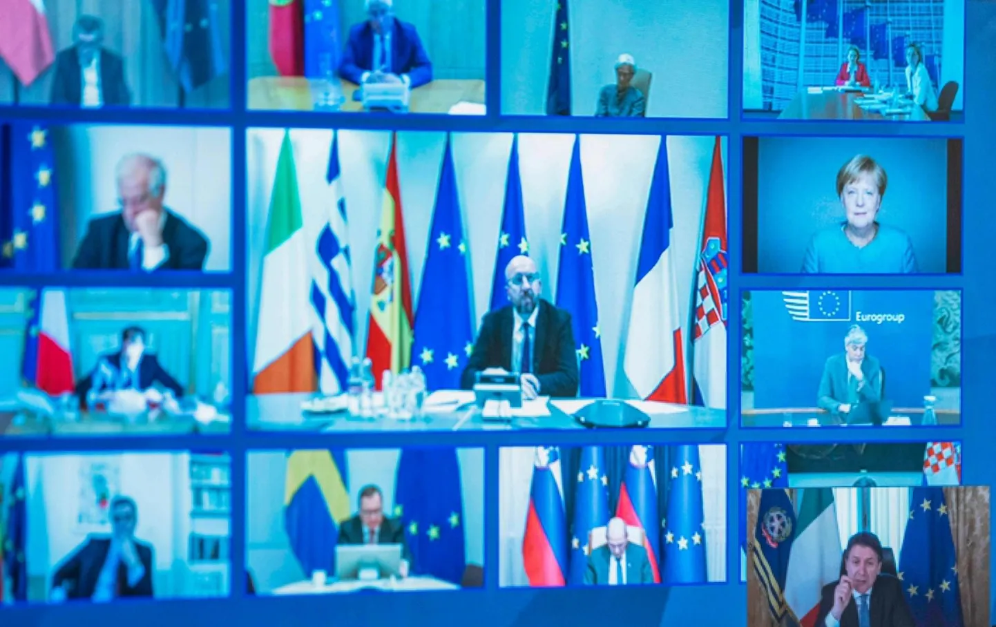Kriisiplaani videokonverents 26. märtsil 2020.