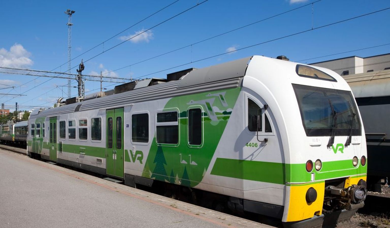 Soome raudteekompanii VR rong.