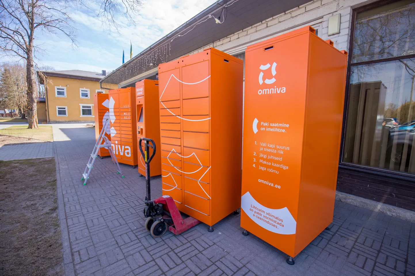 Omniva pakiautomaat Koerus
