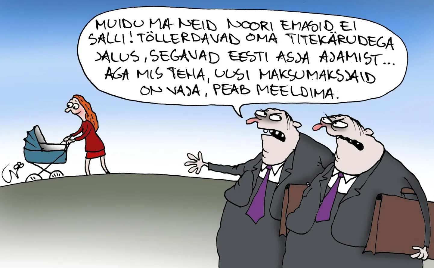 Päeva karikatuur 10.05.2025.