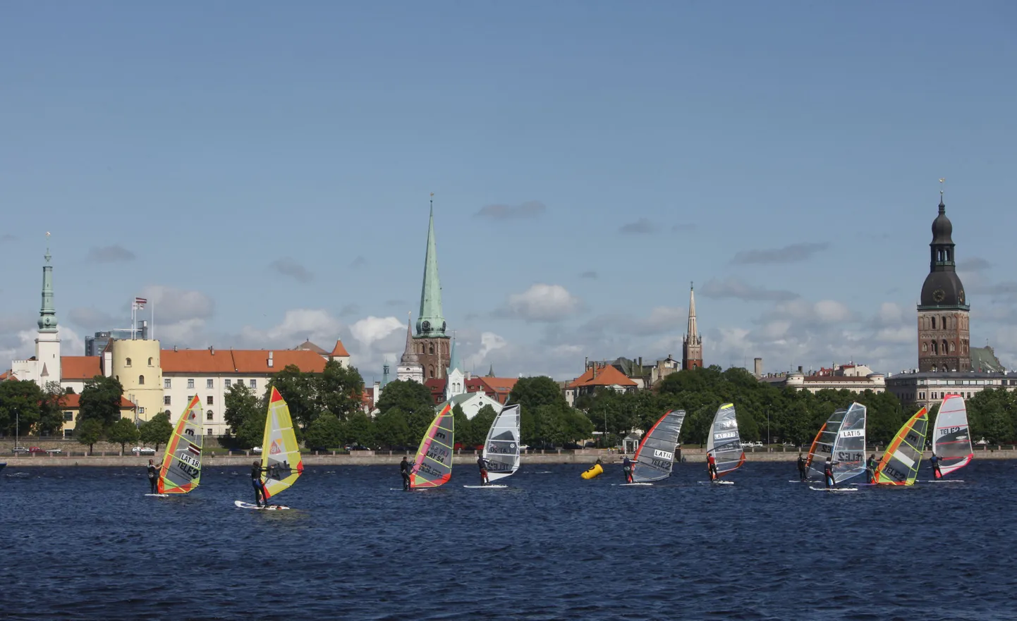 Purjetajad Daugaval.
