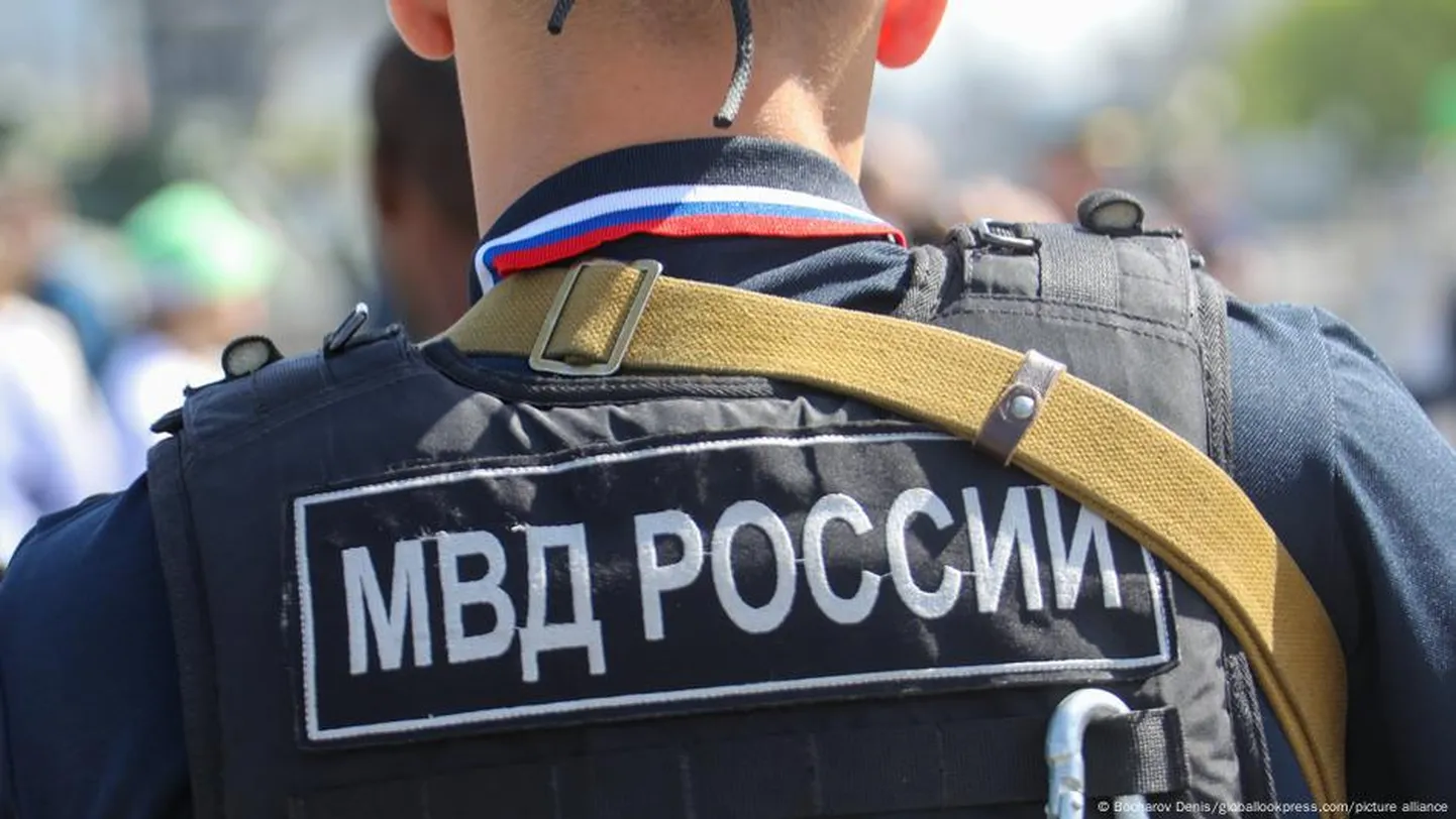 Российский полицейский