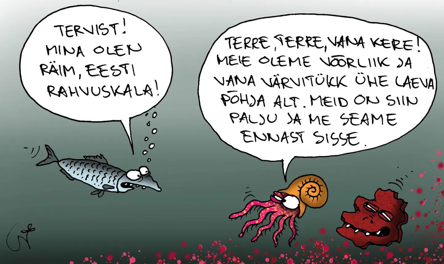 Päeva karikatuur FOTO: Urmas Nemvalts