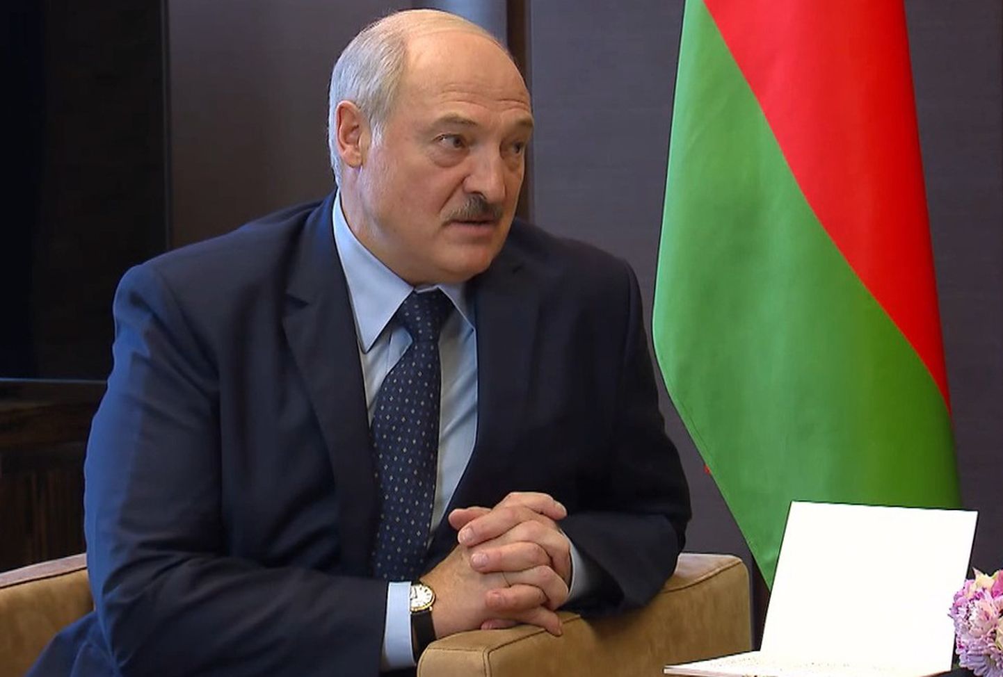 Valgevene president Aleksandr Lukašenko Sotšis 14. september 2020.