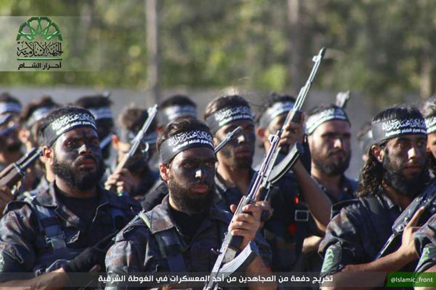 Ahrar al-Shami võitlejad