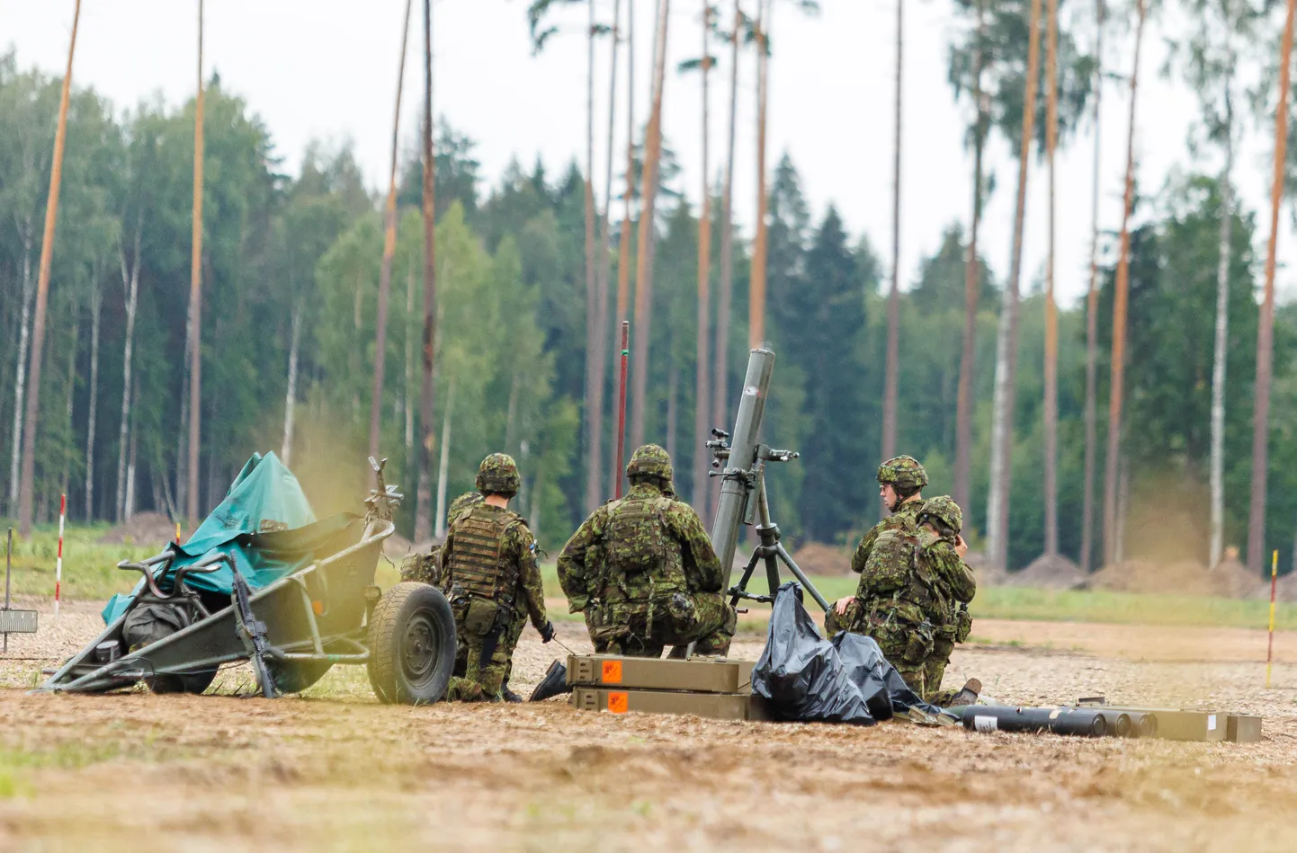 Военнослужащие Сил обороны.