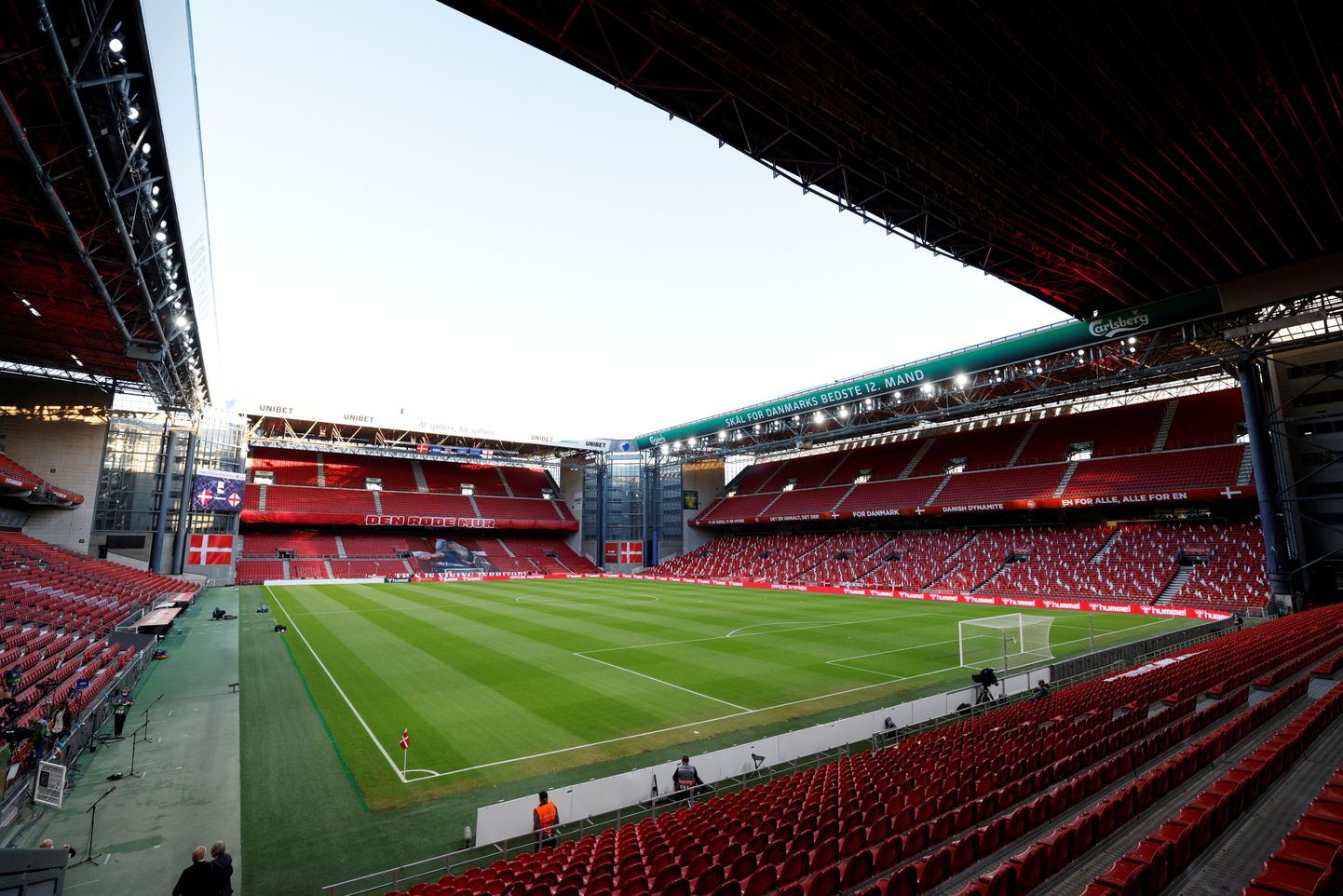 Kopenhaagenis mängitakse EMil Parkeni staadionil.