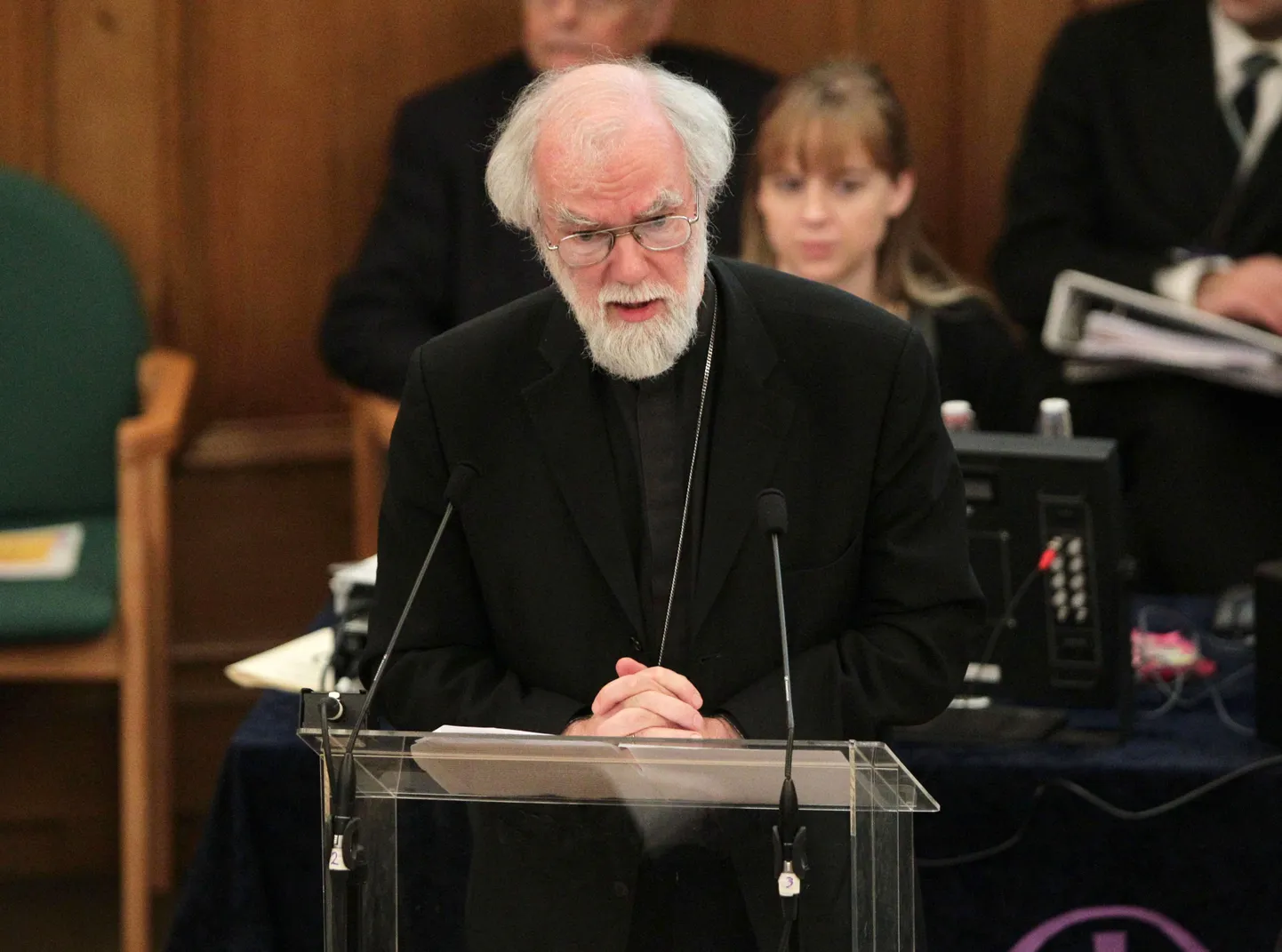 Canterbury peapiiskop Rowan Williams.