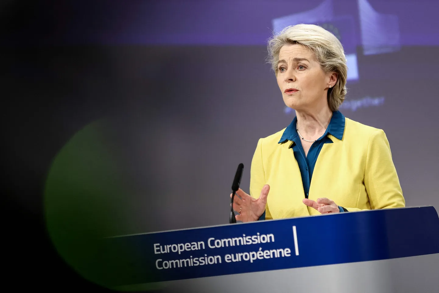Euroopa Komisjoni president Ursula von der Leyen Brüsselis 17. juuni 2022.