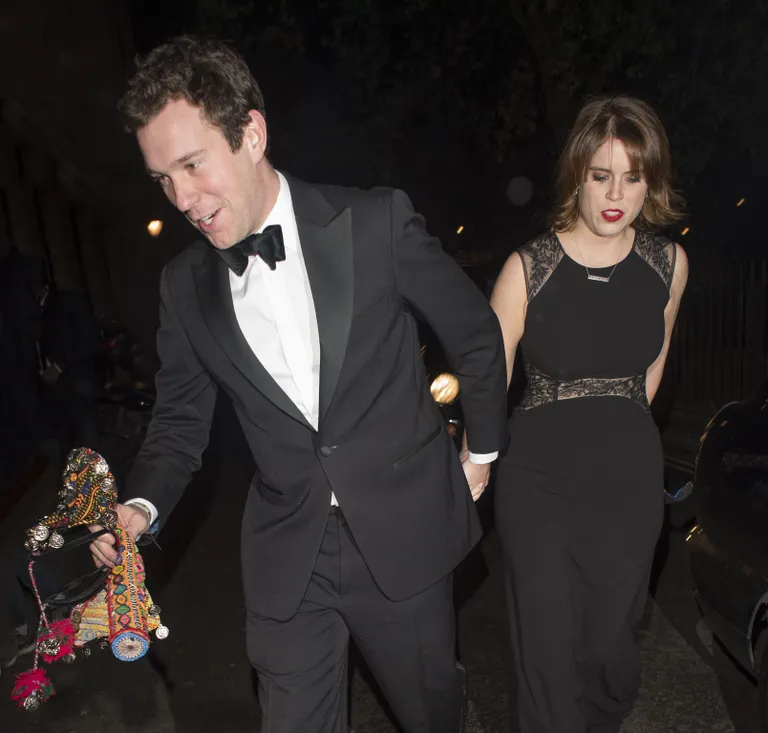Printsess Eugenie ja Jack Brooksbank.