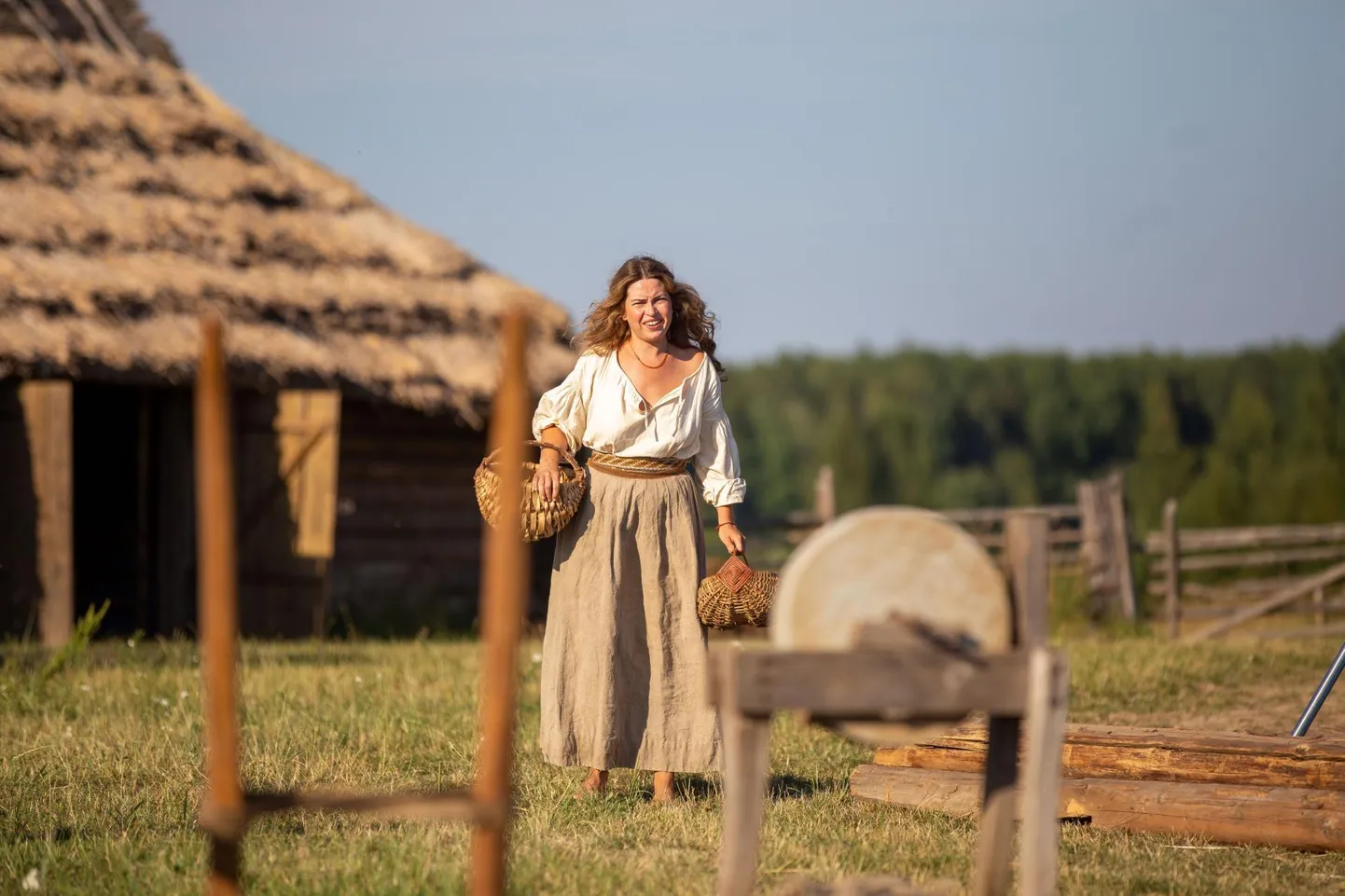 Filmi "Tõde ja õigus" võtted Vastse-Roosas.