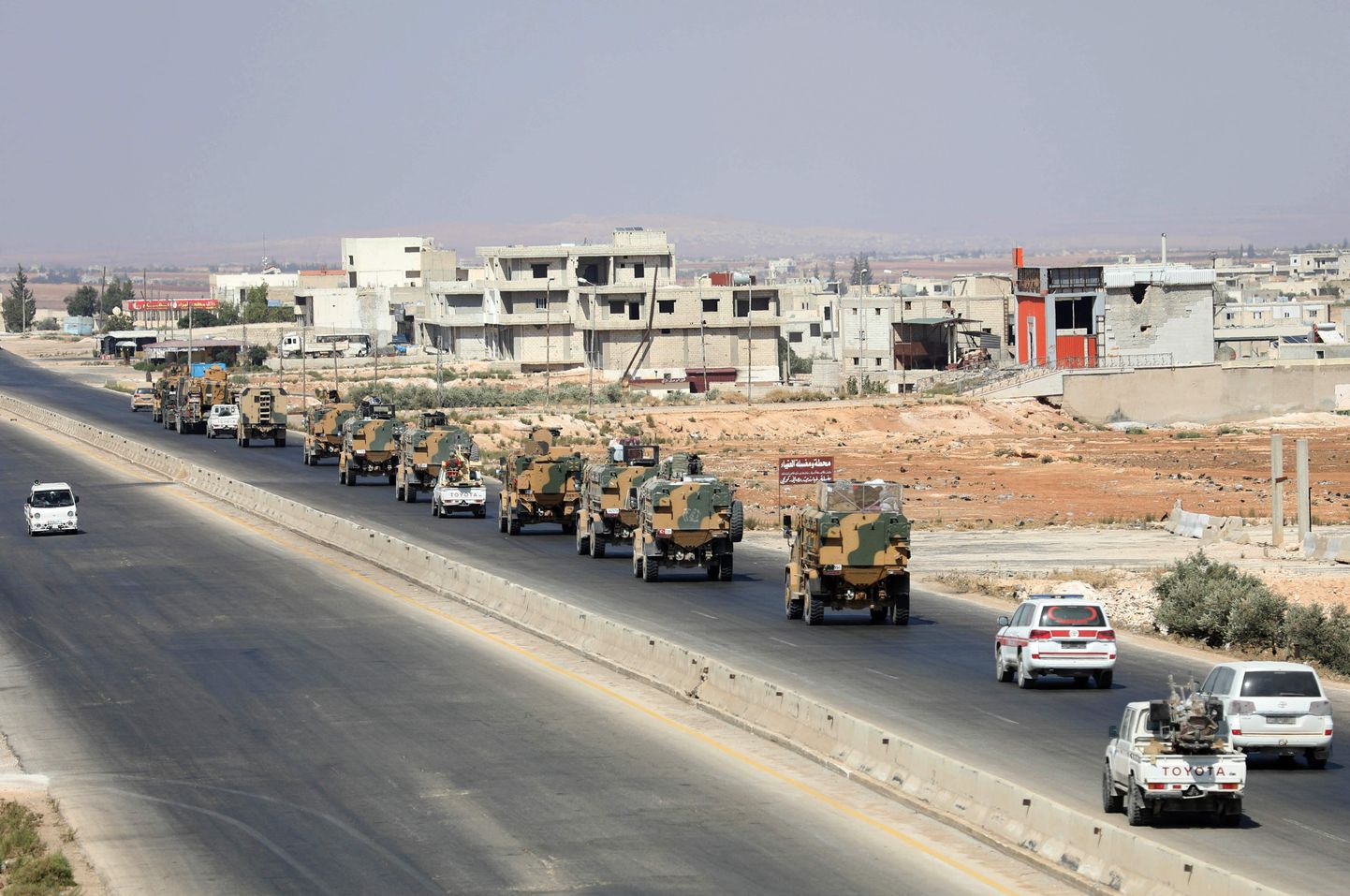Türgi väed Idlibi provintsis.